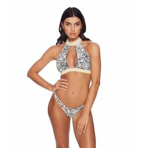 VYB Heart of Stone Halter Rosa Bikini